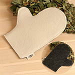 Рукавица для бани и сауны, (1228151)