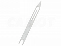 Челнок сетевязальный, ABS пластик №8 208х20х4мм