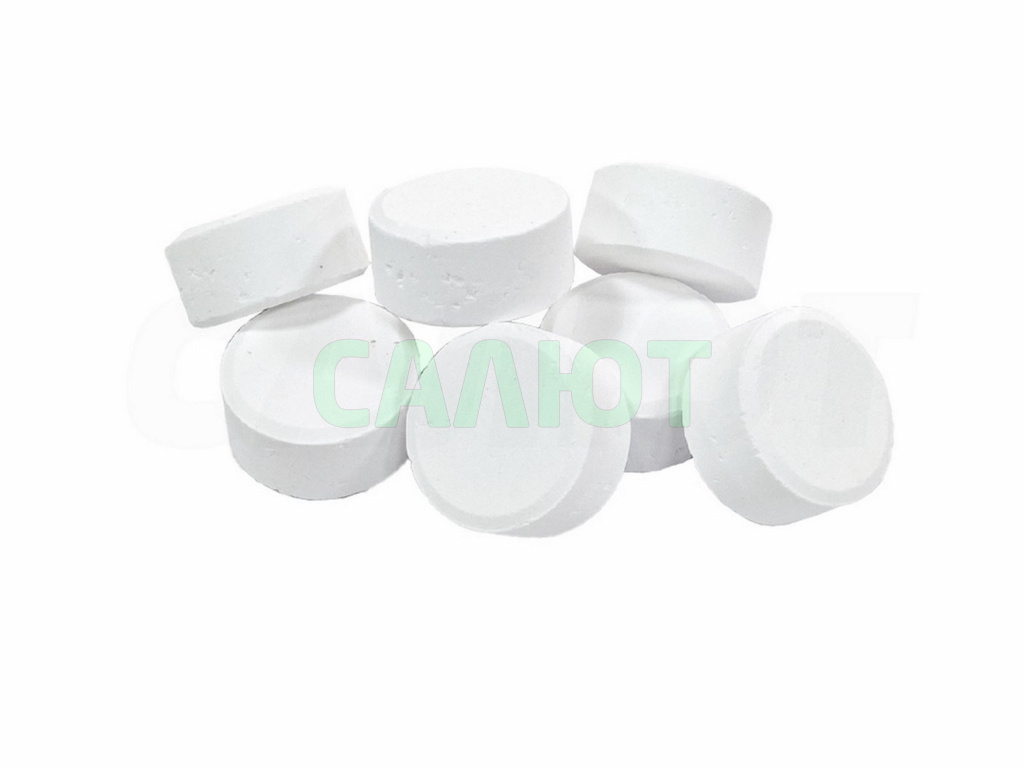 Хлор в таблетках Aquatics 1,5кг (20г.)