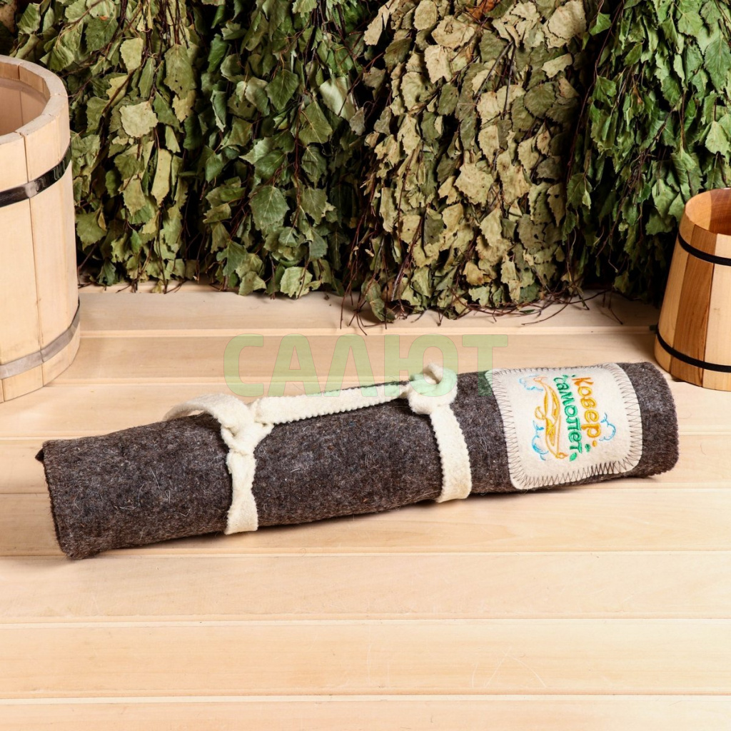Лежак для бани "Ковер самолет" 150х50см