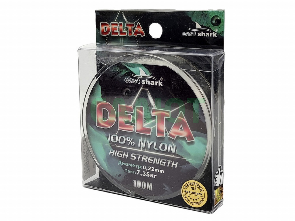 Леска East Shark Delta (Nylon) 100m