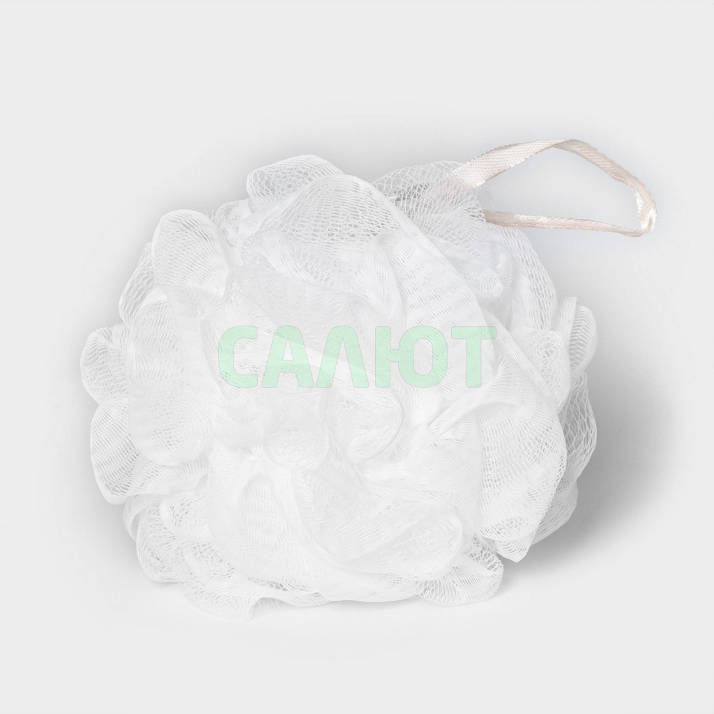 Мочалка Cupellia 50гр, белая (10230338)