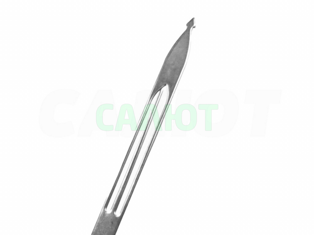 Челнок сетевязальный, нержавейка №10 202х8x1мм