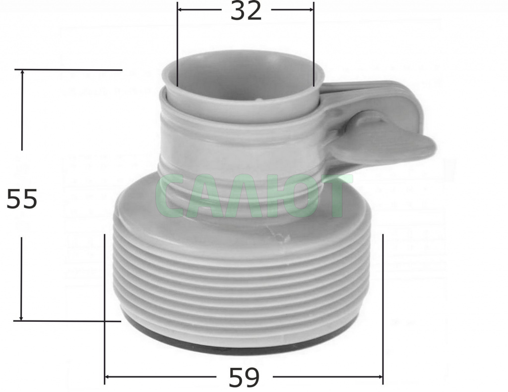 Комплект переходников 32-38