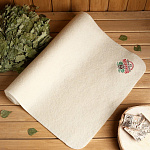 Лежак для бани "Для брутальных мужиков" 150х50см