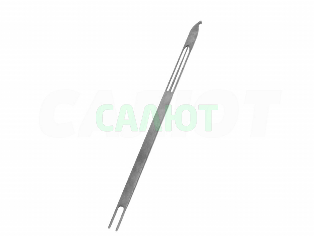 Челнок сетевязальный, нержавейка №12 208х8x1мм