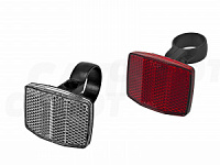 Катафоты красный (25,4мм) + белый (22,2мм)