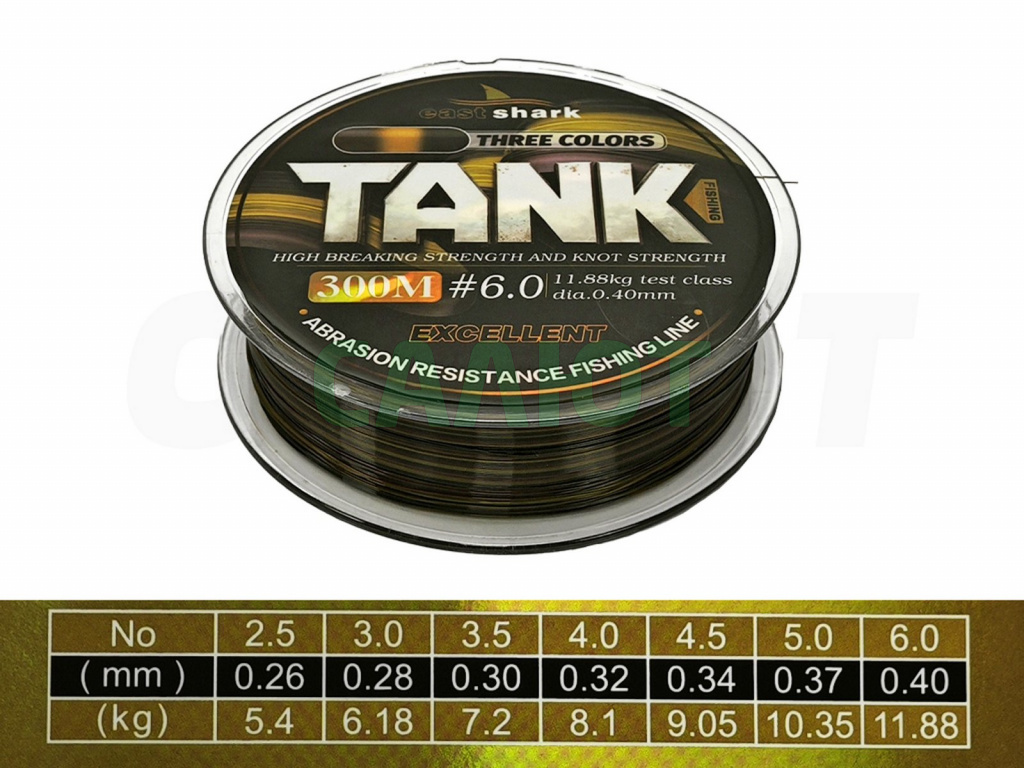 Леска East Shark Tank 300m