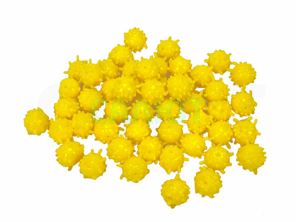 Приманка силиконовая Коронавирус 12мм