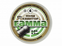 Пули Квинтор Гамма 4,5мм 0,83 гр. (250шт.) №4