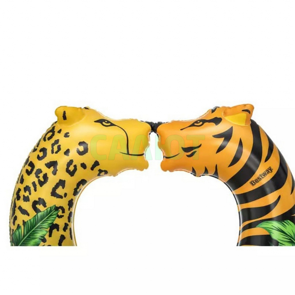 Круг для плавания Bestway Джунгли, разъемный 109х89см