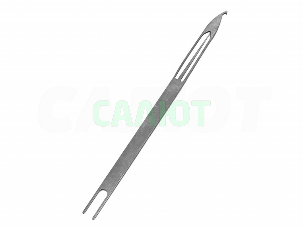 Челнок сетевязальный, нержавейка №11 200х10x1,1мм