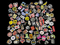 Набор наклеек 100шт тип B