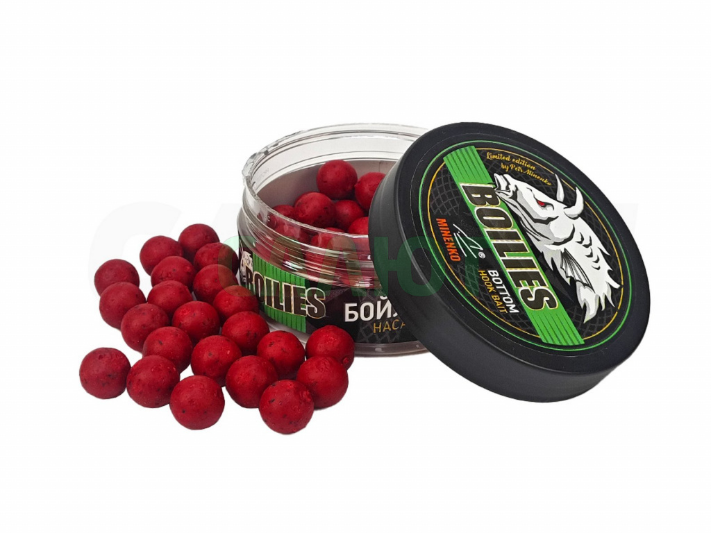 Бойлы Миненко 14мм, вареные, 100гр.