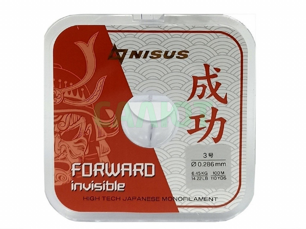 Леска Nisus Forward Invisible 100м