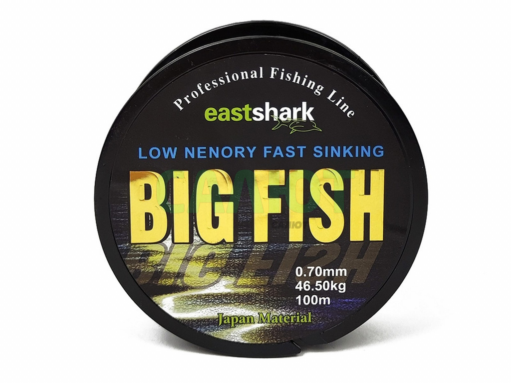 Леска East Shark Big Fish 100m черная