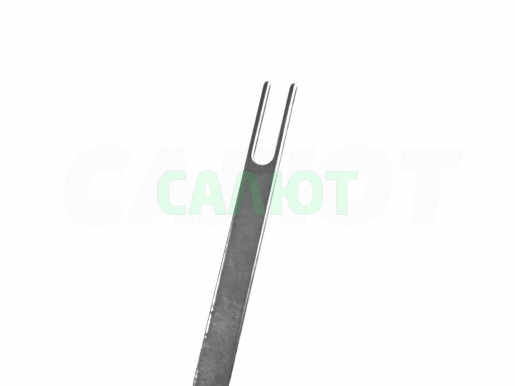 Челнок сетевязальный, нержавейка №10 202х8x1мм