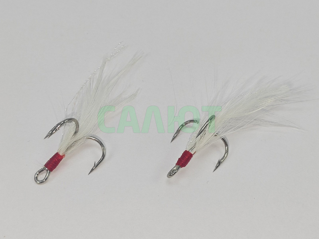 Стример перо курицы + люрекс