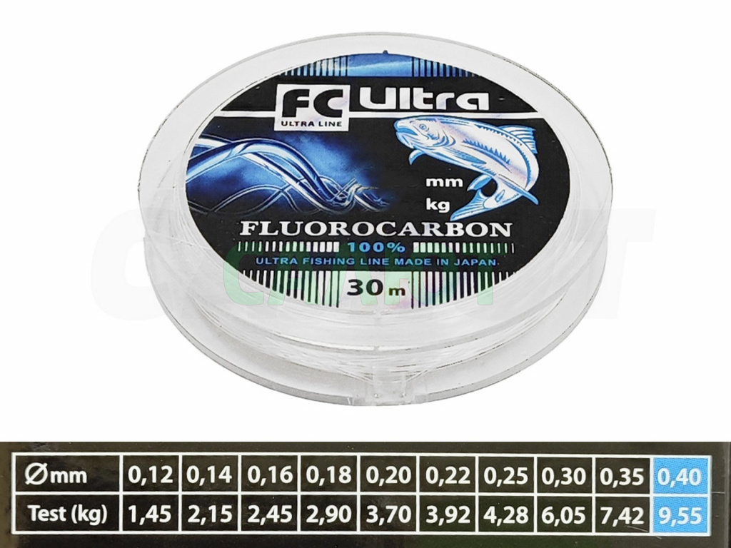 Леска Aqua FC Ultra Fluorocarbon 30м