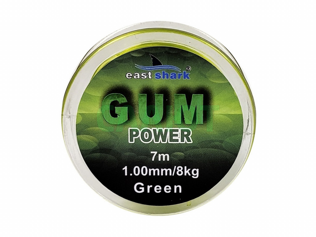 Фидергум East Shark 7м. green