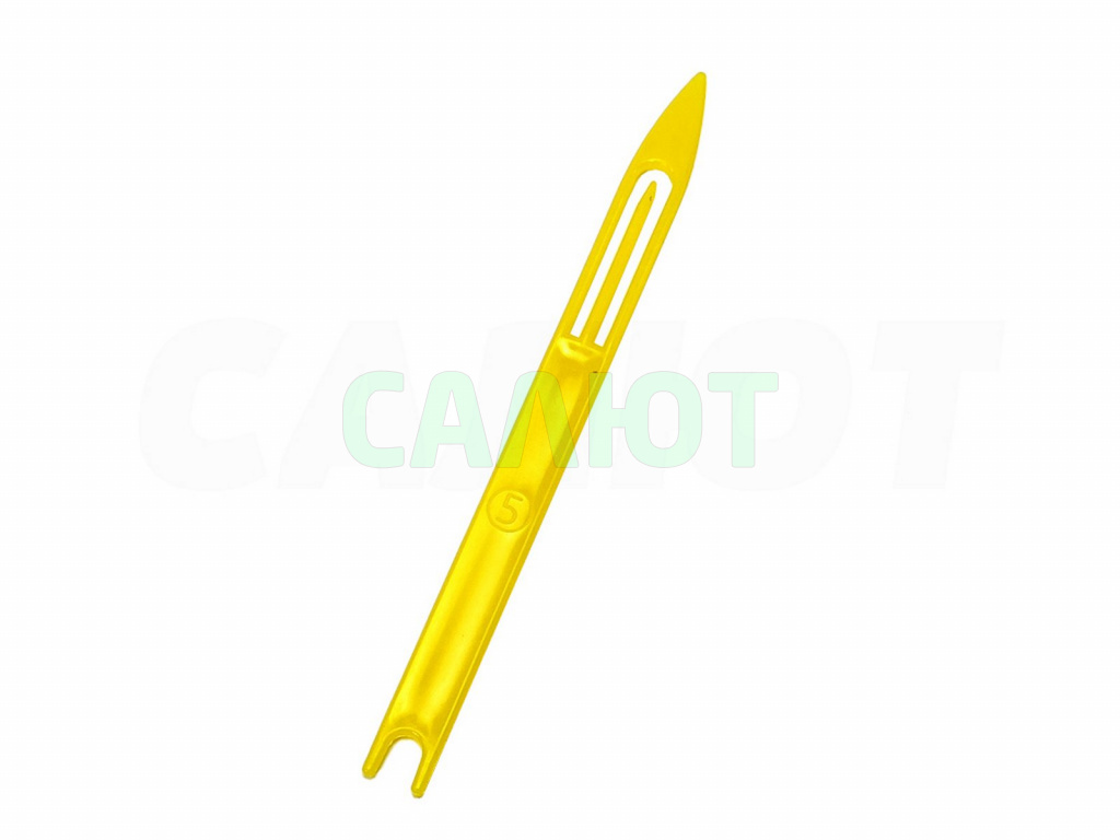 Челнок сетевязальный, полипропилен №5 146,5x12x3мм