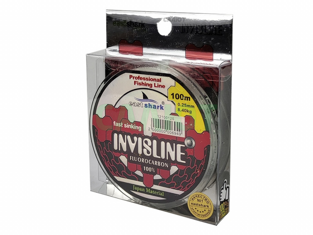 Леска East Shark Invisline fluo 100м