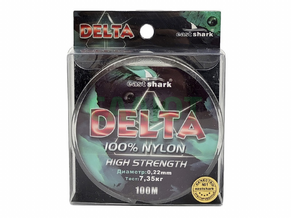 Леска East Shark Delta (Nylon) 100m