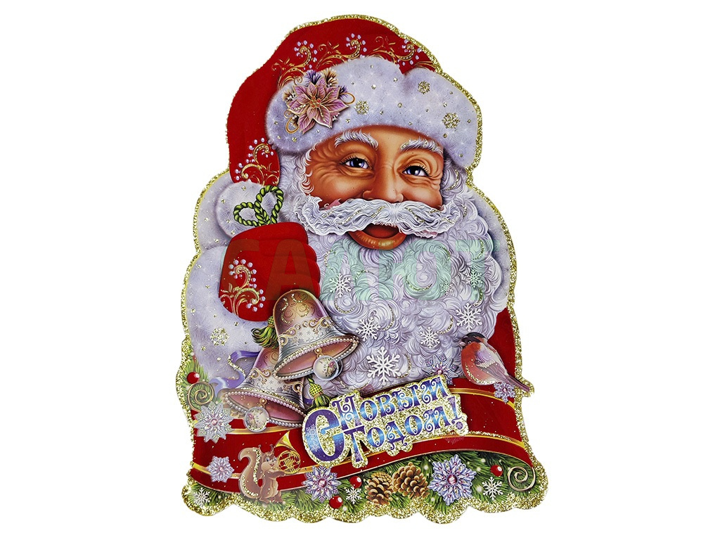 Пано "Дед Мороз" 30см (5309032)