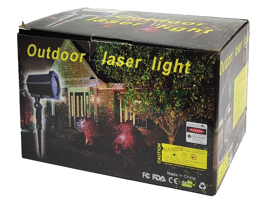 Проектор лазерный "Outdoor laser light"