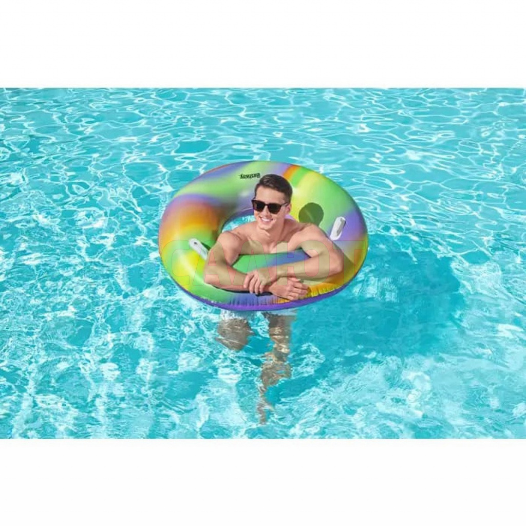 Круг для плавания Bestway Радуга 119см 36352