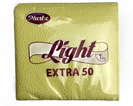Салфетки бумажные Plushe Light Extra, 22,5см, 1 слой, (40шт.)