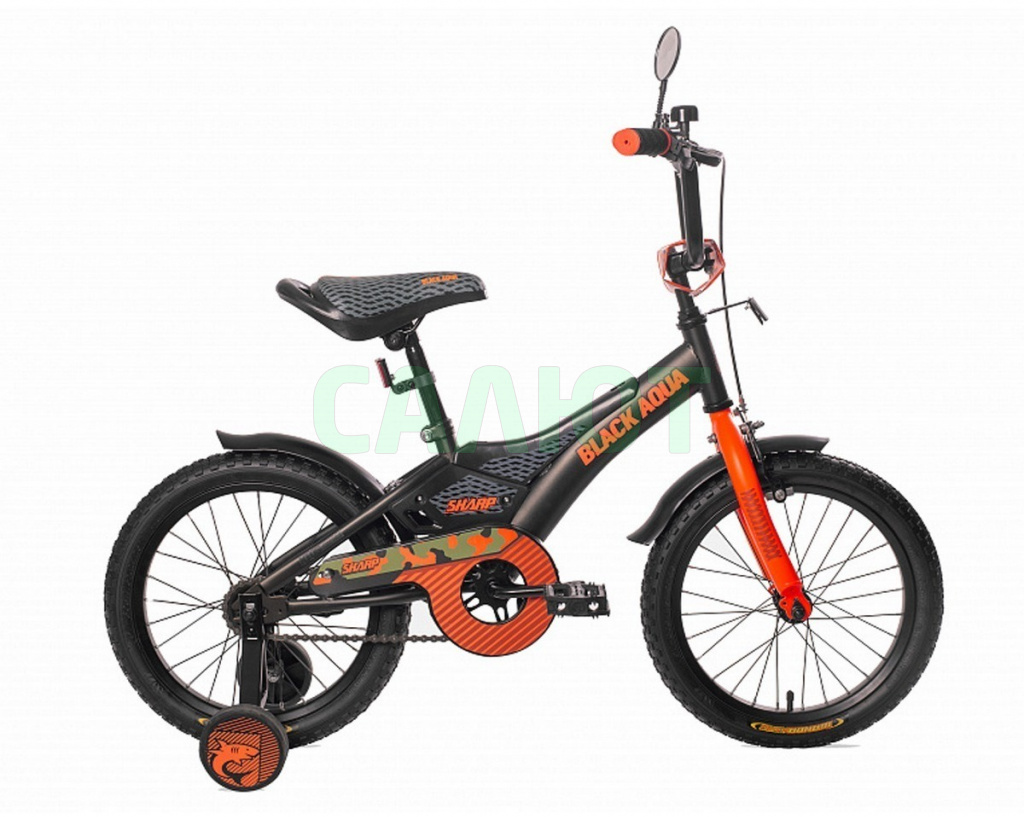 Велосипед 18" Black Aqua KG1810 (светящиеся колеса)