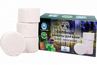 Соляные брикеты Бацькина баня" 4шт, 350гр