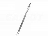 Челнок сетевязальный, нержавейка №12 208х8x1мм