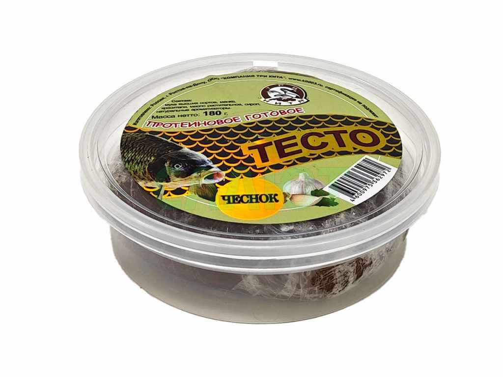 Тесто Три Кита протеиновое 180гр.