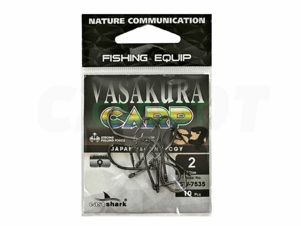 Крючок East Shark Vasakura Carp S7 №2