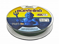 Шнур плетеный Namazu Supahiro 4XPE 100m green