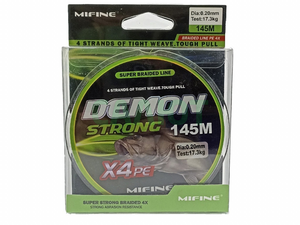 Шнур плетеный Mifine Demon Strong 145m 50001
