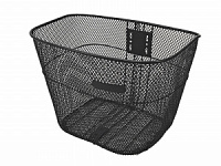 Корзина на велосипед, темно-серая