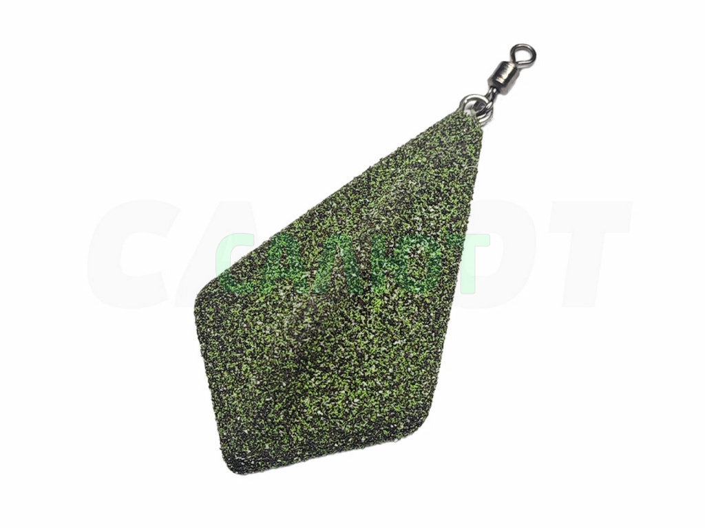 Груз карповый Стелс, зеленый грунт