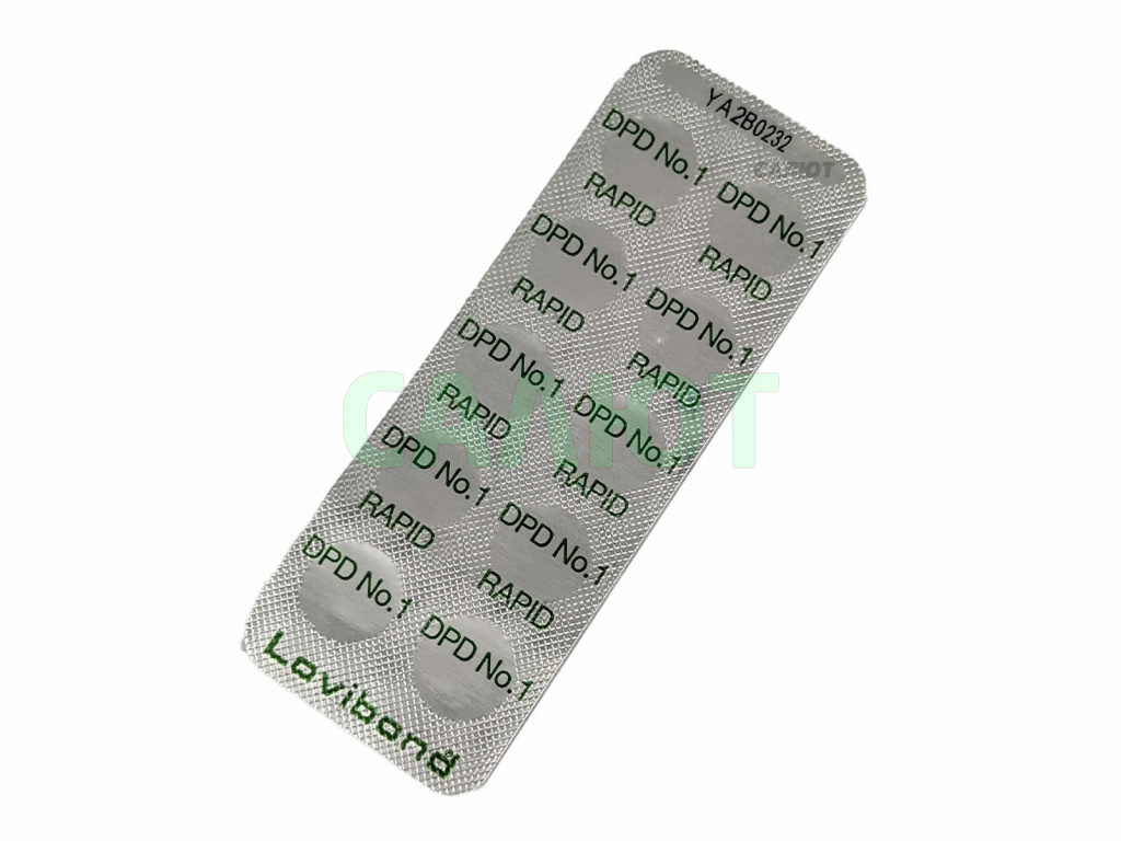 01424 Таблетки для тестера DPD-1