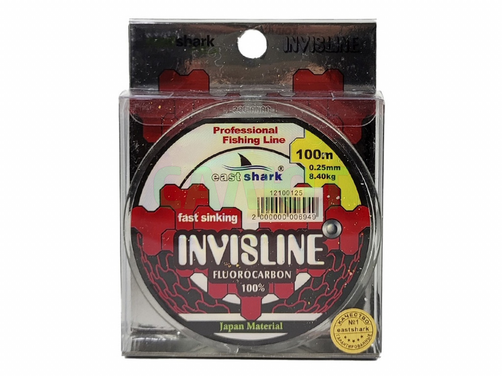 Леска East Shark Invisline fluo 100м