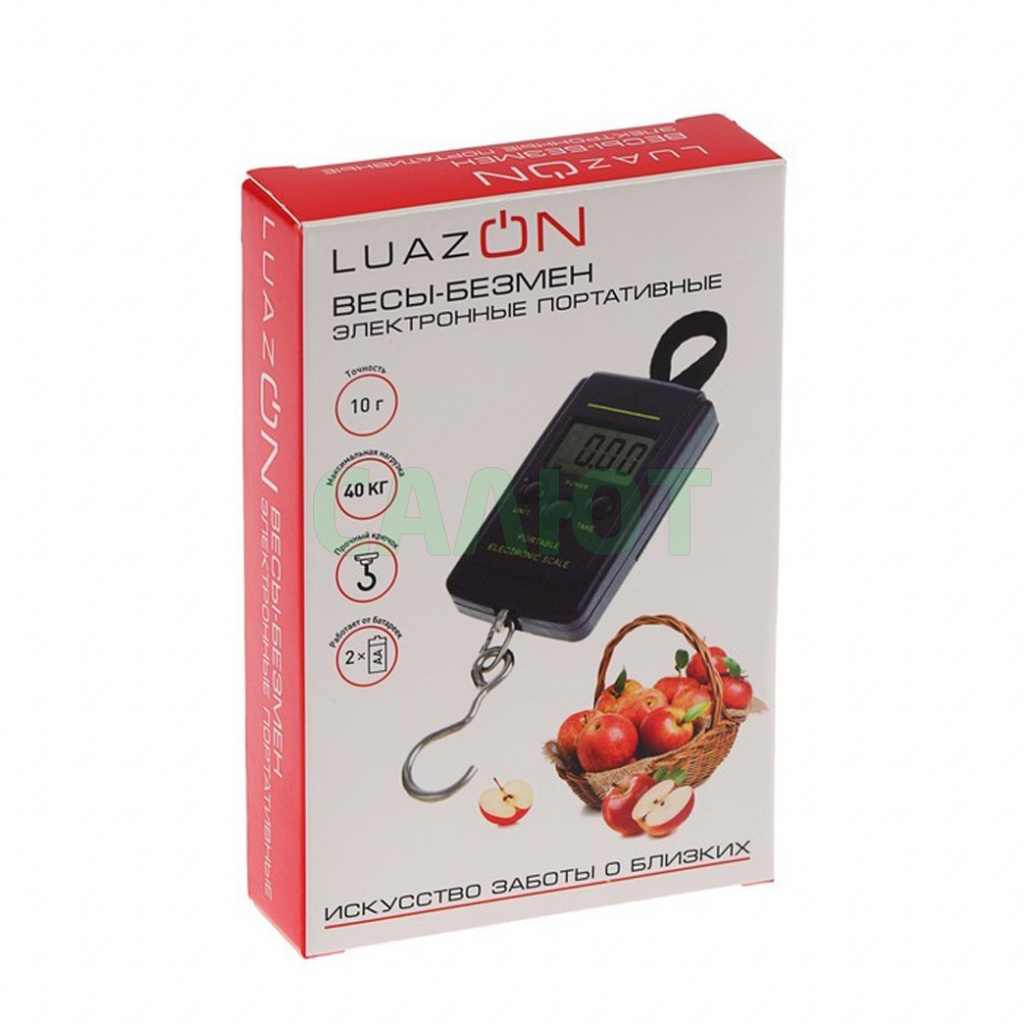 Весы LuazON LV-403, электронный, до 40 кг, (1146998)