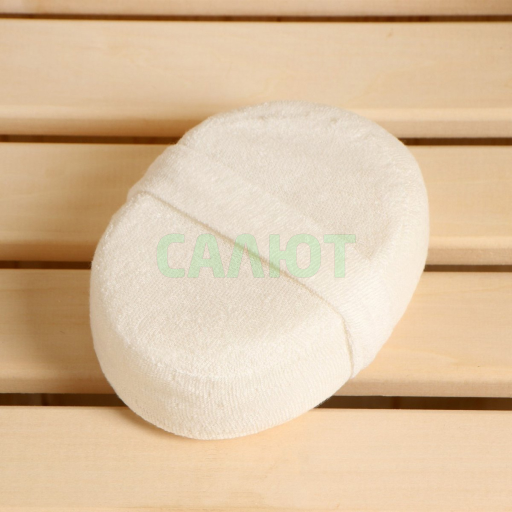 Мочалка-спонж Добропаровъ, люфа 11х15см (3243523)