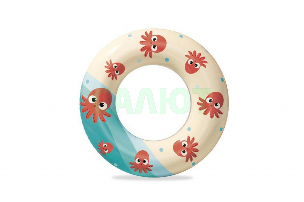 Круг для плавания Bestway 61см, микс 36014