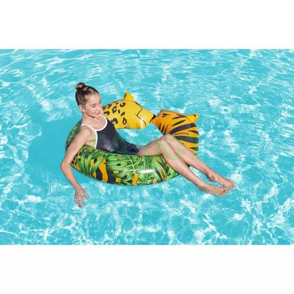 Круг для плавания Bestway Джунгли, разъемный 109х89см