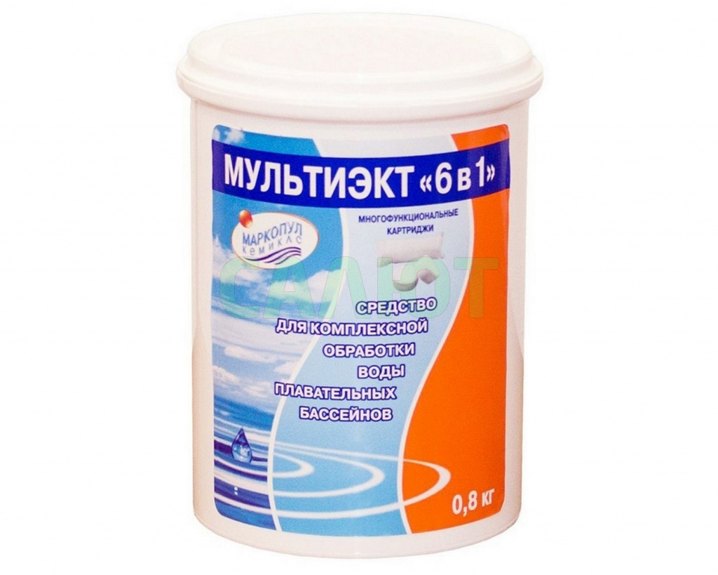 Мультиэкт 6 в1 картриджи,0,8 кг.