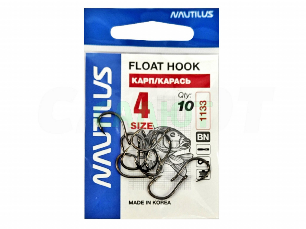 Крючок Nautilus Float Карп/Карась