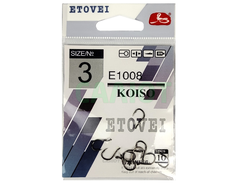 Крючок Etovei Koiso E-1008